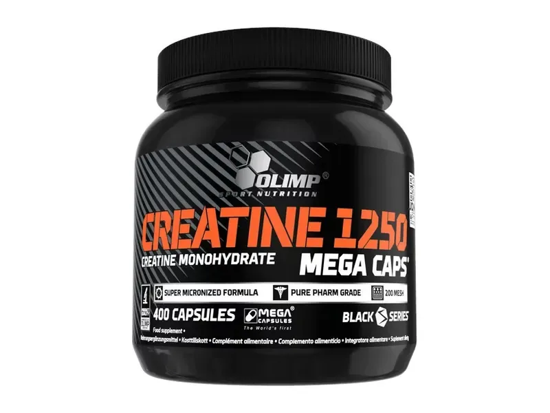 Kreatyna Monohydrat Olimp Creatine 1250 400kaps - Sklep Świat Supli