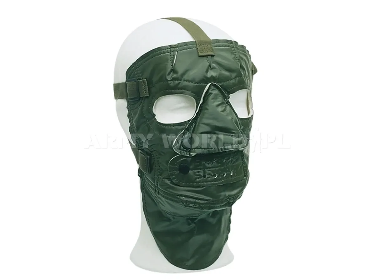 Ocieplacz Na Twarz US Army Extreme Cold na Ekstremalne Mrozy Olive Oryginał Nowa