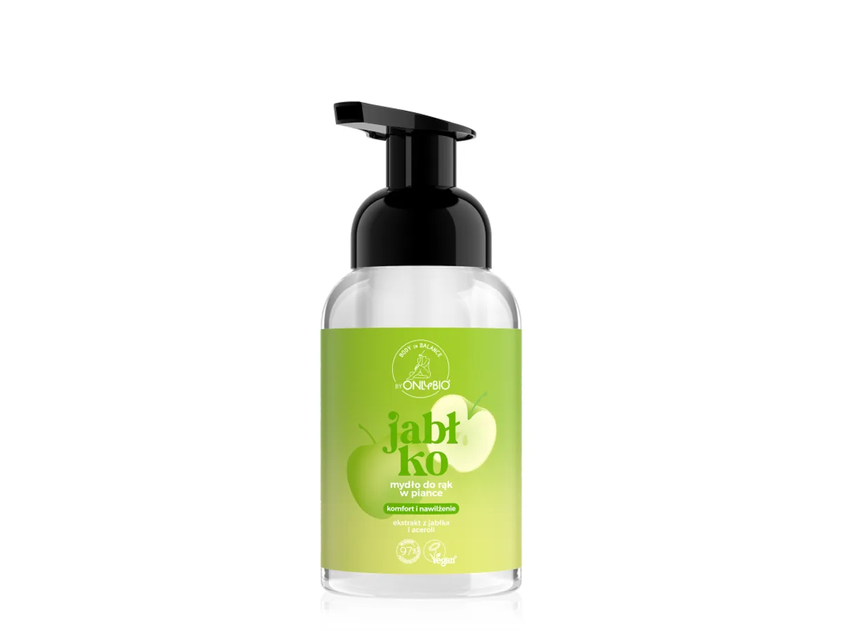 OnlyBio Body in Balance Jabłko Mydło do rąk w piance 250 ml